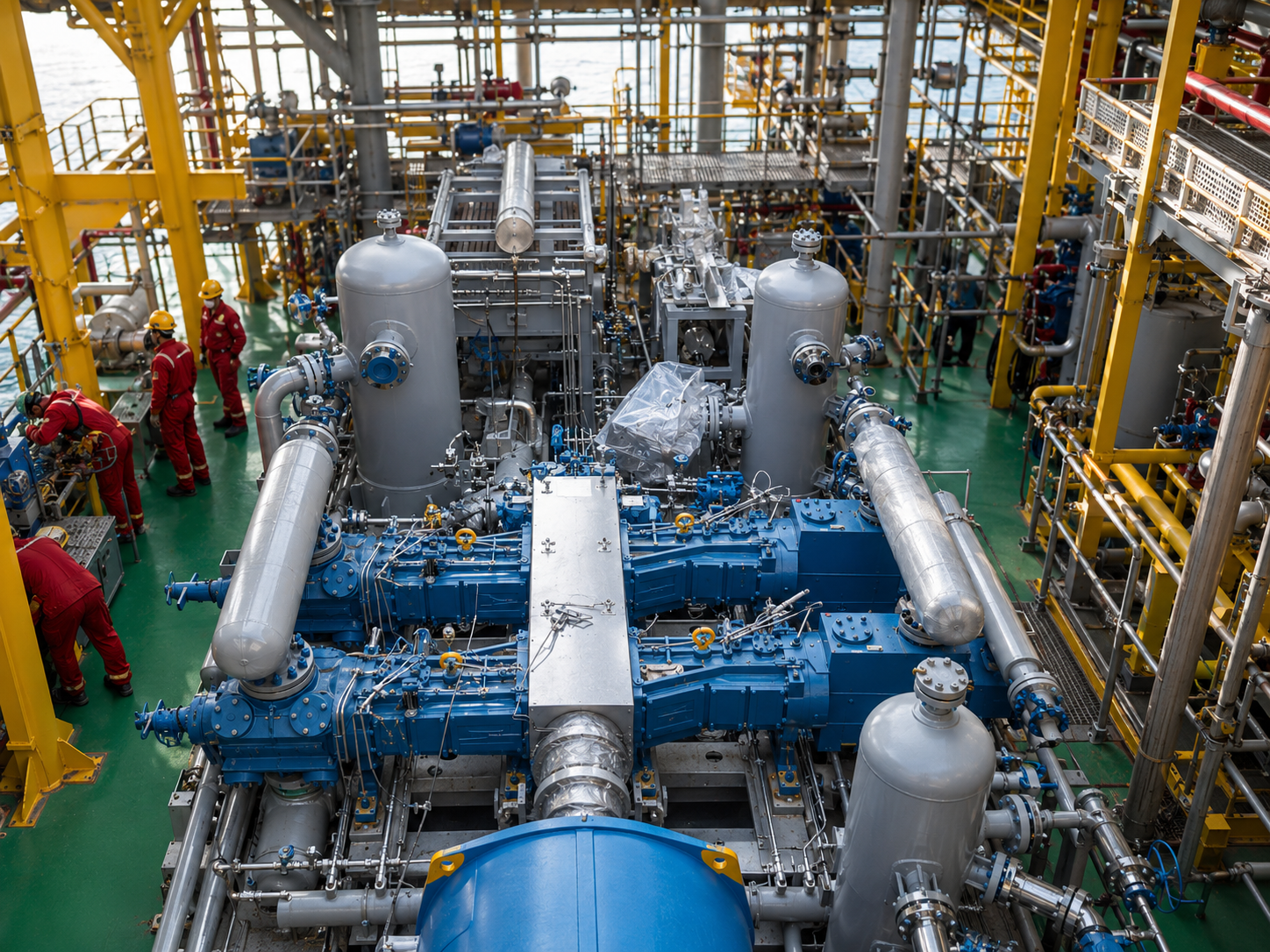 High-Pressure Injection Compressor Package