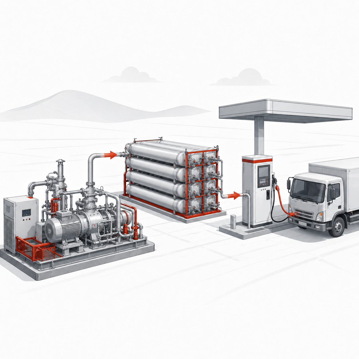 CNG Dispensing Unit