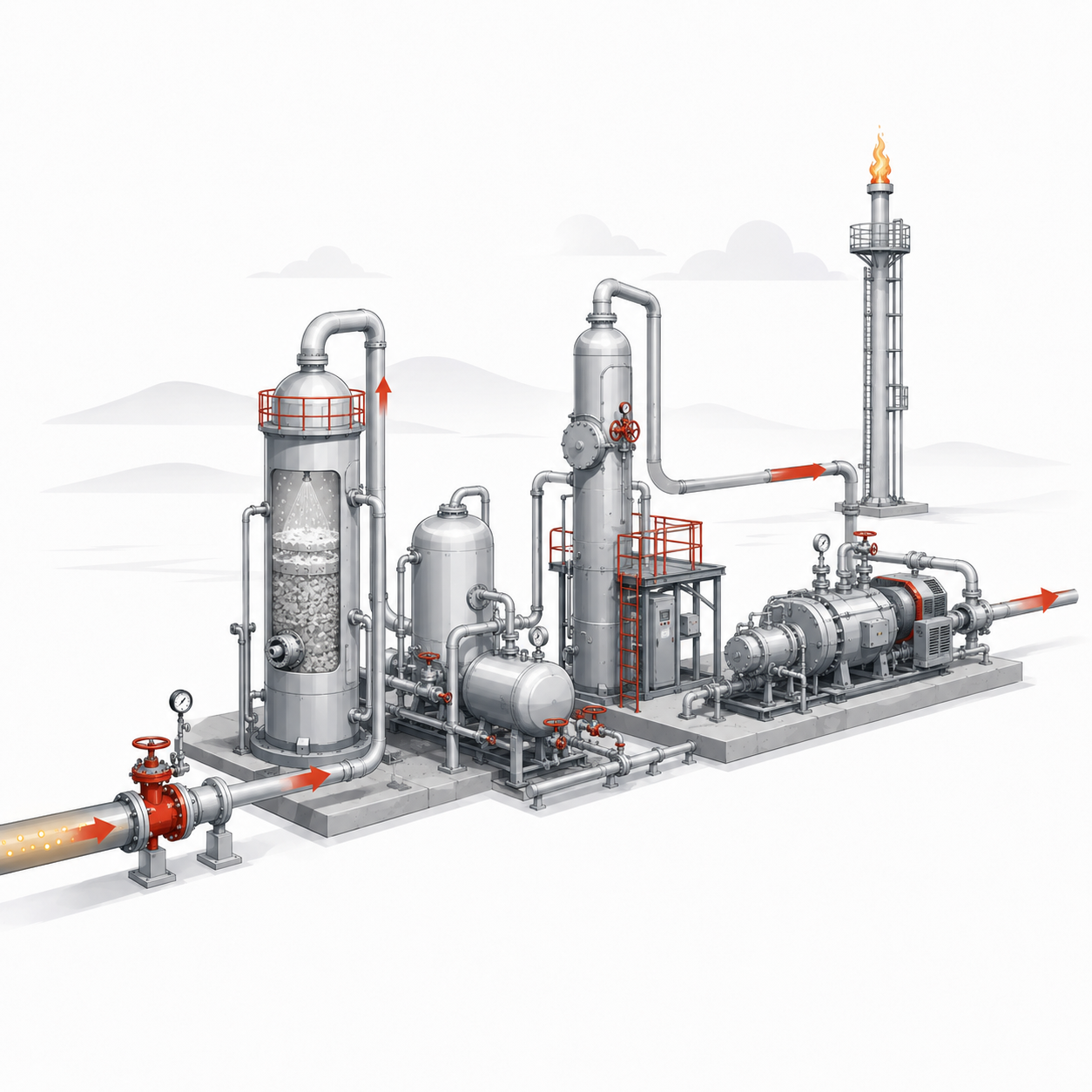 Sour Gas (High-H2S) Processing